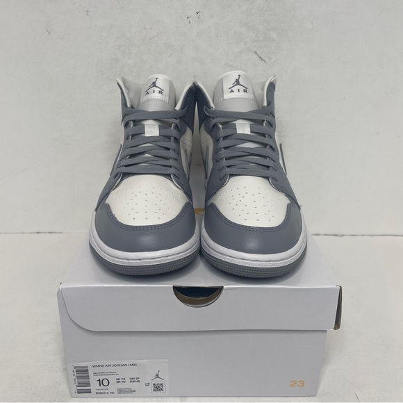 Nike Air Jordan 1 Retro Mid WMNS “Stealth” 2022 - Picture 2 of 4